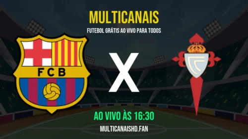 Assistir Barcelona x Celta de Vigo Ao Vivo Online 22/04/2026