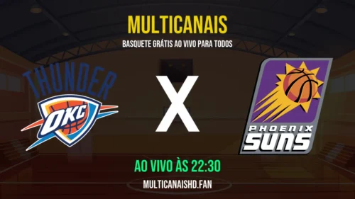 Assistir Thunder x Suns Ao Vivo Online 22/04/2026