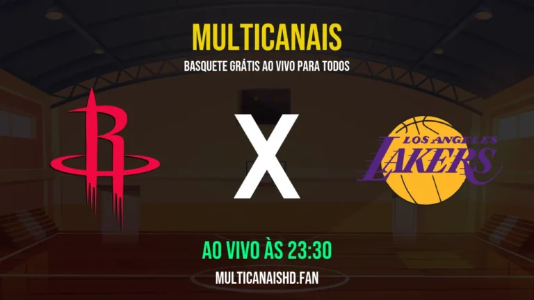 Assistir Rockets x Lakers Ao Vivo Online 21/04/2026
