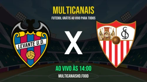 Assistir Levante x Sevilla Ao Vivo Online 23/04/2026