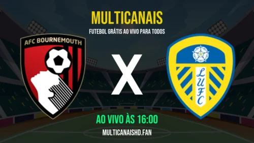 Assistir Bournemouth x Leeds Ao Vivo Online 22/04/2026